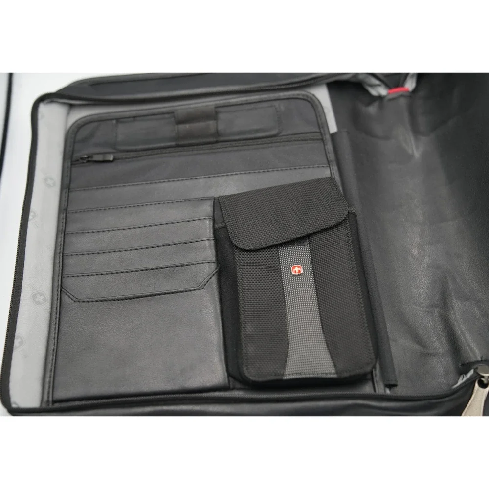 Wenger Black Slim Laptop Briefcase / Work Bag‎ Gently Used